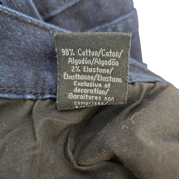 Calvin Klein Dark Wash Modern Bootcut Jeans Size 33 - Picture 6 of 6